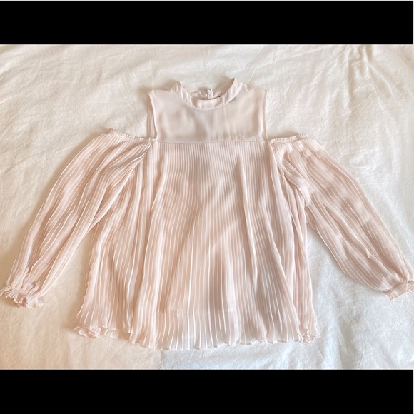 Marciano Pleat Top in Pink - Picture 2 of 5